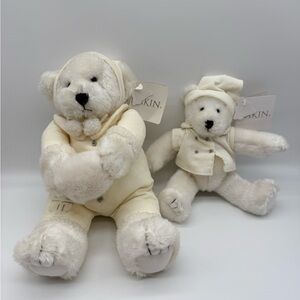 Vintage Dakin Snow Bears NWT Set of 2